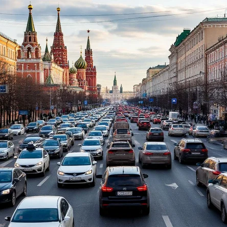 Выезд по Москве